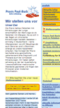 Mobile Screenshot of praxispaul.de